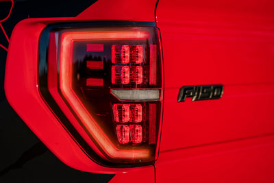 Pair Red XB LED Tail Lights <br> 09-14 Ford F150