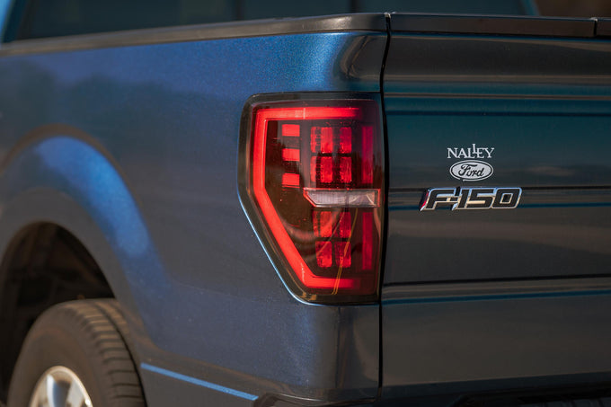 Pair Red XB LED Tail Lights <br> 09-14 Ford F150