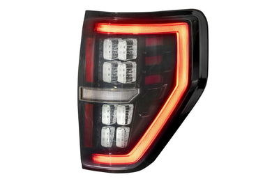 Pair Smoked XB LED Tail Lights <br> 09-14 Ford F150