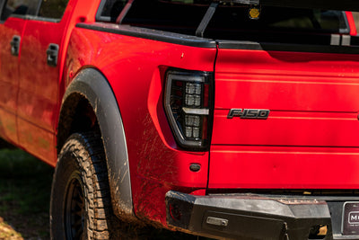 Pair Smoked XB LED Tail Lights <br> 09-14 Ford F150