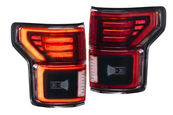 Pair / Red XB LED Tail Lights <br>15-20 Ford F150
