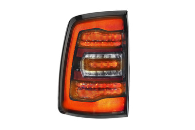 Pair / Smoked XB LED Tail Lights <br> 09-18 Dodge Ram, Gen 2