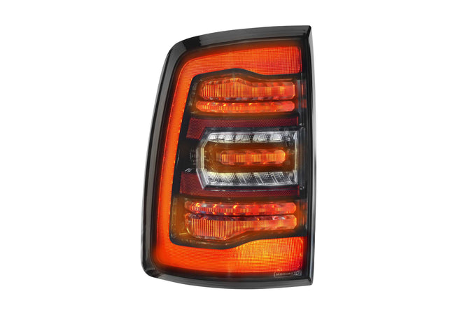 Pair / Smoked XB LED Tail Lights <br> 09-18 Dodge Ram, Gen 2