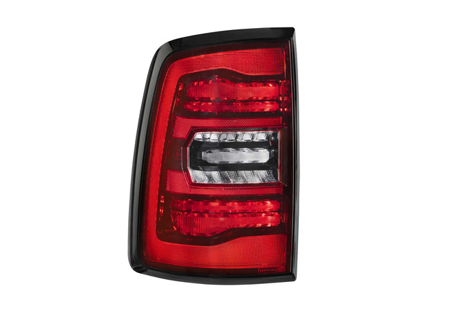 Pair / Red XB LED Tail Lights <br> 09-18 Dodge Ram, Gen 2