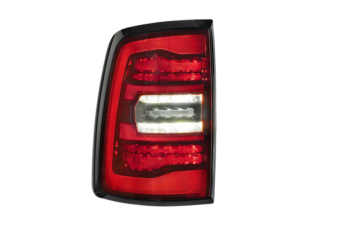 Pair / Red XB LED Tail Lights <br> 09-18 Dodge Ram, Gen 2