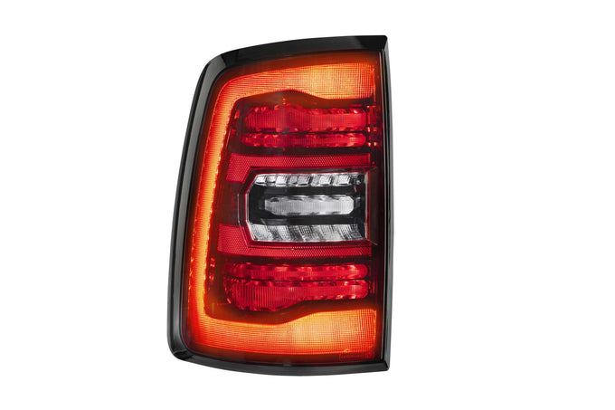 Pair / Red XB LED Tail Lights <br> 09-18 Dodge Ram, Gen 2