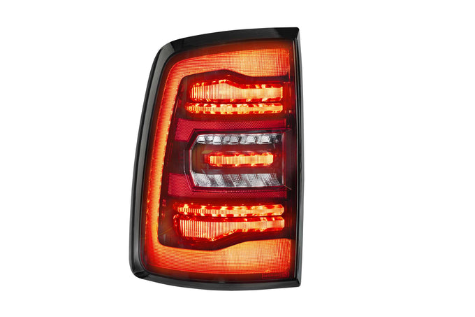 Pair / Red XB LED Tail Lights <br> 09-18 Dodge Ram, Gen 2