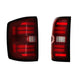 Pair / Red XB LED Tail Lights <br> 14-19 Chevy Silverado, Gen 2