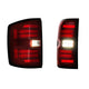 Pair / Red XB LED Tail Lights <br> 14-19 Chevy Silverado, Gen 2