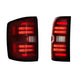 Pair / Red XB LED Tail Lights <br> 14-19 Chevy Silverado, Gen 2