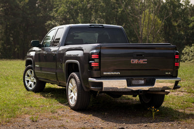 Pair / Smoked XB LED Tail Lights <br> 14-18 GMC Sierra 1500