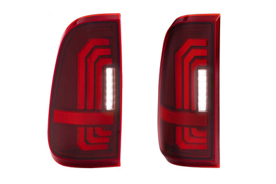 Pair / Red XB LED Tail Lights <br> 99-16 Ford Super Duty