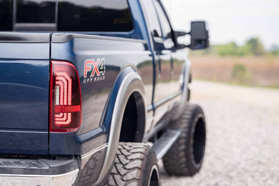 Pair / Red XB LED Tail Lights <br> 99-16 Ford Super Duty