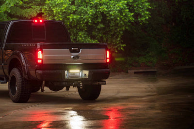 Pair / Red XB LED Tail Lights <br> 99-16 Ford Super Duty