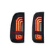Pair / Smoked XB LED Tail Lights <br> 99-16 Ford Super Duty