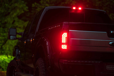 Pair / Smoked XB LED Tail Lights <br> 99-16 Ford Super Duty