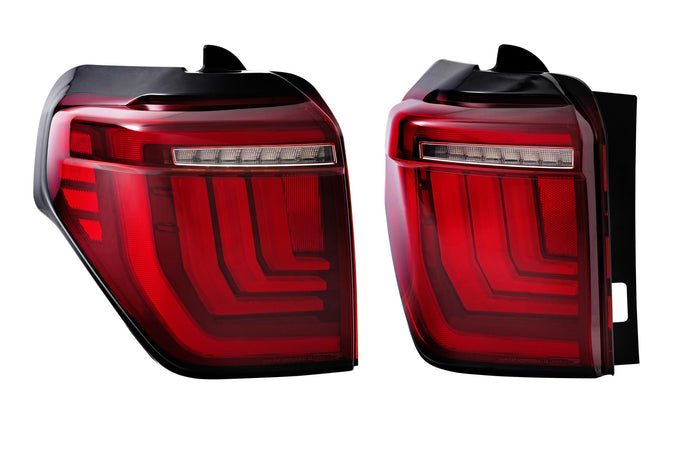 Pair / Red XB LED Tail Lights <br> 10-24 Toyota 4Runner, Gen 2