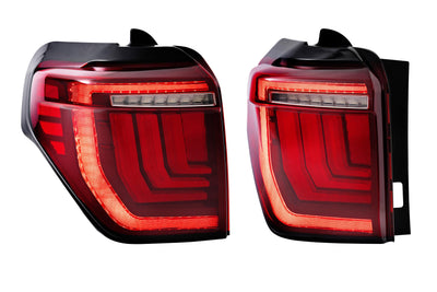 Pair / Red XB LED Tail Lights <br> 10-24 Toyota 4Runner, Gen 2