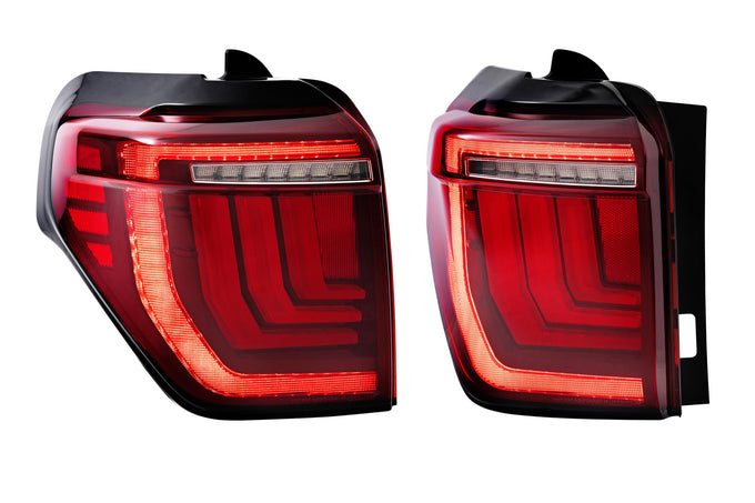 Pair / Red XB LED Tail Lights <br> 10-24 Toyota 4Runner, Gen 2