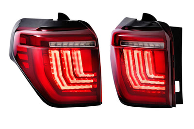 Pair / Red XB LED Tail Lights <br> 10-24 Toyota 4Runner, Gen 2