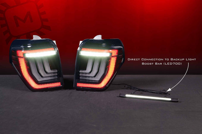 Pair / Red XB LED Tail Lights <br> 10-24 Toyota 4Runner, Gen 2