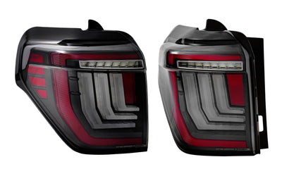 Pair / Smoked, XB LED Tail Lights <br> 10-24 Toyota 4Runner, Gen 2