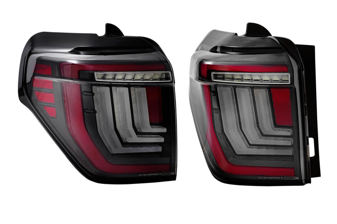 Pair / Smoked, XB LED Tail Lights <br> 10-24 Toyota 4Runner, Gen 2