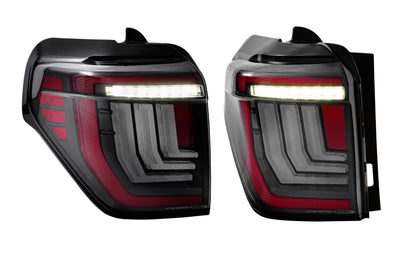 Pair / Smoked, XB LED Tail Lights <br> 10-24 Toyota 4Runner, Gen 2