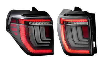 Pair / Smoked, XB LED Tail Lights <br> 10-24 Toyota 4Runner, Gen 2