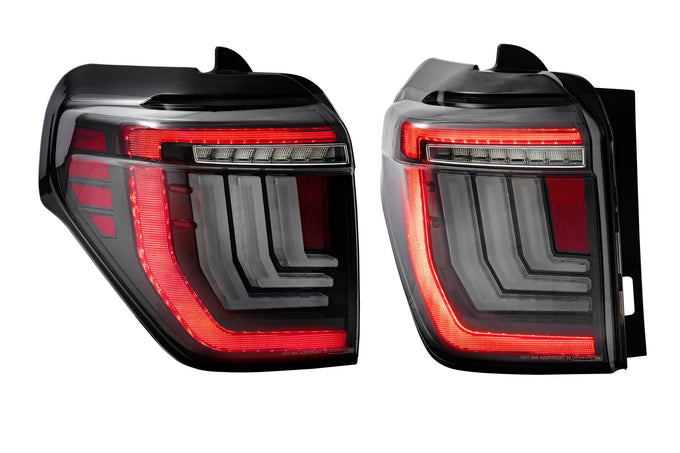 Pair / Smoked, XB LED Tail Lights <br> 10-24 Toyota 4Runner, Gen 2
