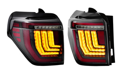 Pair / Smoked, XB LED Tail Lights <br> 10-24 Toyota 4Runner, Gen 2
