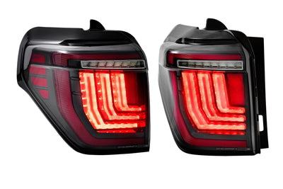 Pair / Smoked, XB LED Tail Lights <br> 10-24 Toyota 4Runner, Gen 2