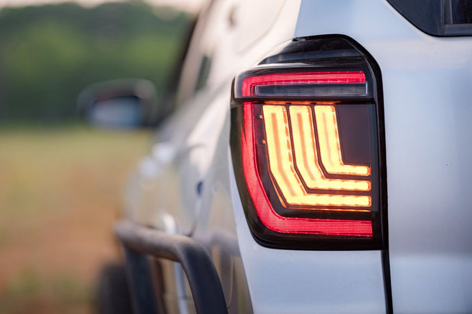 Pair / Smoked, XB LED Tail Lights <br> 10-24 Toyota 4Runner, Gen 2
