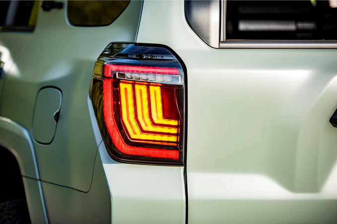 Pair / Smoked, XB LED Tail Lights <br> 10-24 Toyota 4Runner, Gen 2
