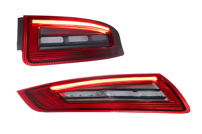 XB LED Tail Lights (Red / Set) <br> 05-08 Porsche 997.1