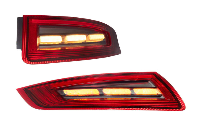 XB LED Tail Lights (Red / Set) <br> 05-08 Porsche 997.1