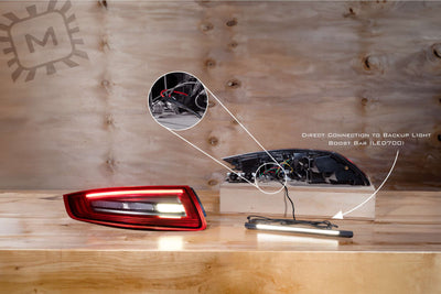 XB LED Tail Lights (Red / Set) <br> 05-08 Porsche 997.1