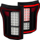 Red/Clear LED Taillights <br> 15-16 Ford F-150