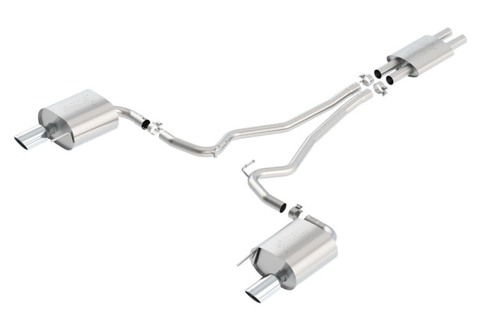 ATAK Cat-Back Exhaust System <br> 15-17 Ford Mustang 3.7L V6 Coupe