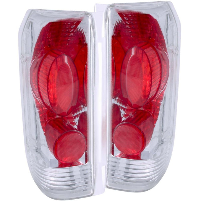 Chrome Taillights <br> 89-96 Ford F-150