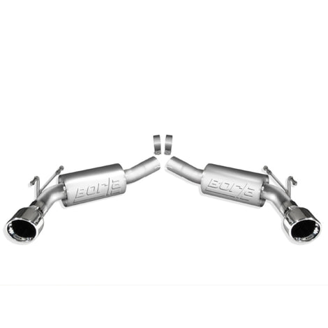 S-Type Axle-Back Exhaust System <br> 10-13 Chevy Camaro SS 6.2L V8