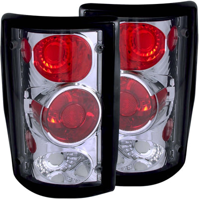 Chrome Taillights <br> 00-05 Ford Excursion, 95-02 E150-E350 Econoline