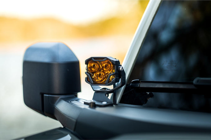 Ditch Light Brackets <br>21-24 Ford Bronco