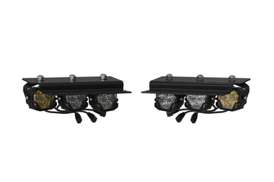 4Banger Triple Fog Kit (brackets only) <br>21-24 Bronco