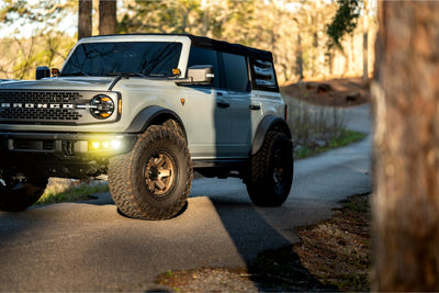 4Banger Triple Fog Kit (brackets only) <br>21-24 Bronco