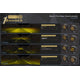 HXB LED Pod <br> 1Banger,Wide,Yellow,Pair
