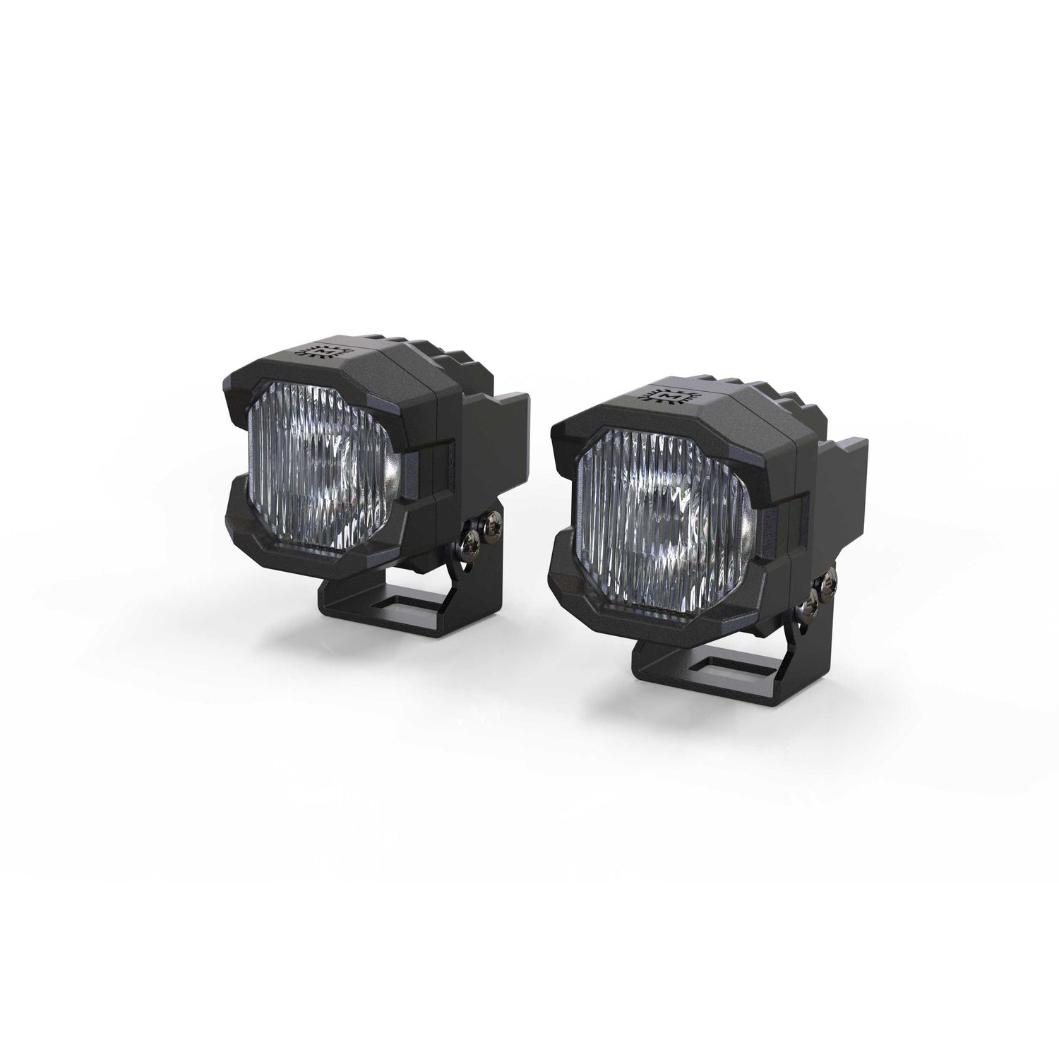 HXB LED Pod <br> 1Banger,Wide,White,Pair