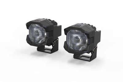 HXB LED Pod <br> 1Banger,Wide,White,Pair