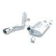 Touring Cat-Back Exhaust System <br> 91-95 Jeep Wrangler 4L L6