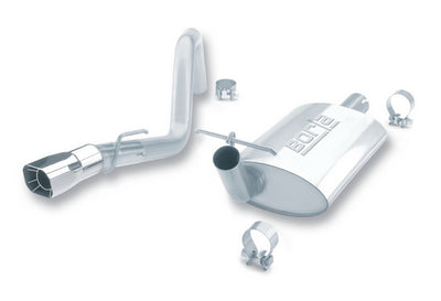 Touring Cat-Back Exhaust System <br> 91-95 Jeep Wrangler 4L L6
